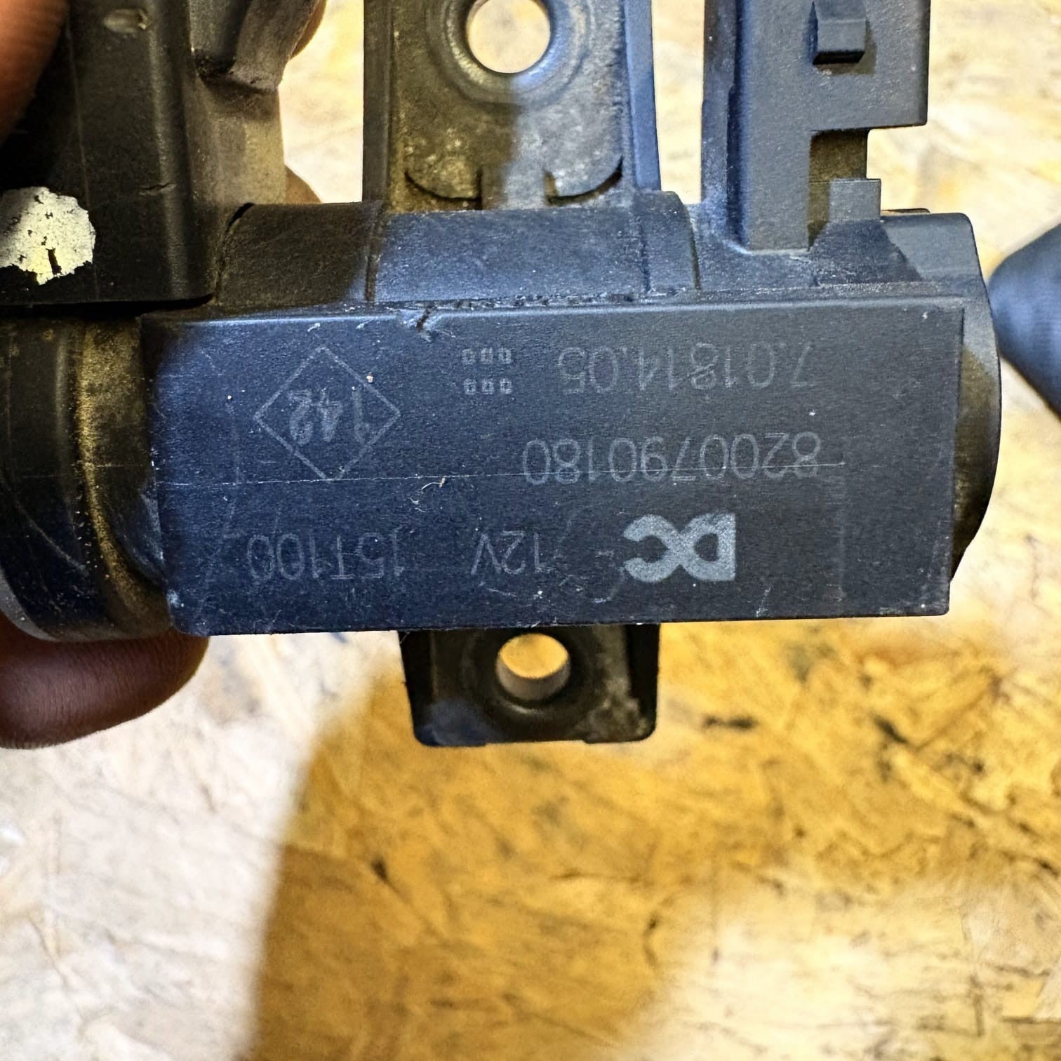 Nissan Nv200 1.5 Vacuum Solenoid Valve 8200790180 2015
