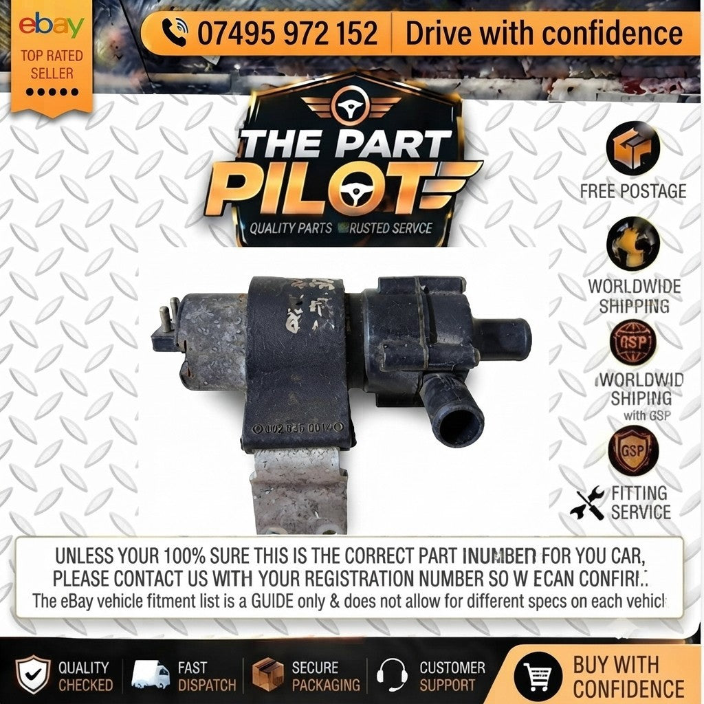 Mercedes W202 C Class C250 Diesel Auxiliary Circulation Water Pump 2028300014