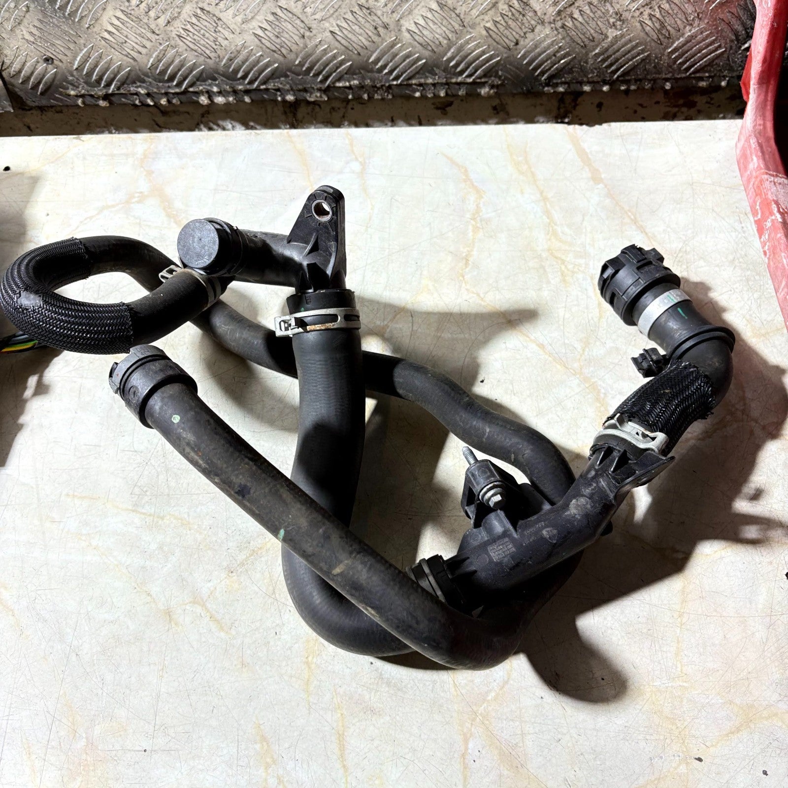 CITROEN DS3 2015 RADIATOR WATER COOLANT HOSE PIPES