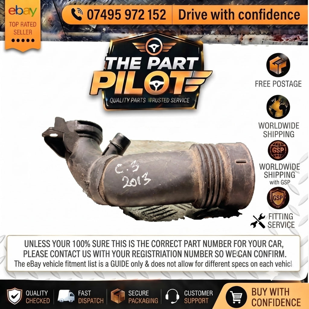 Citroen C3 MK2 2010-2016 Air Intake Pipe Hose 9684362180 41856