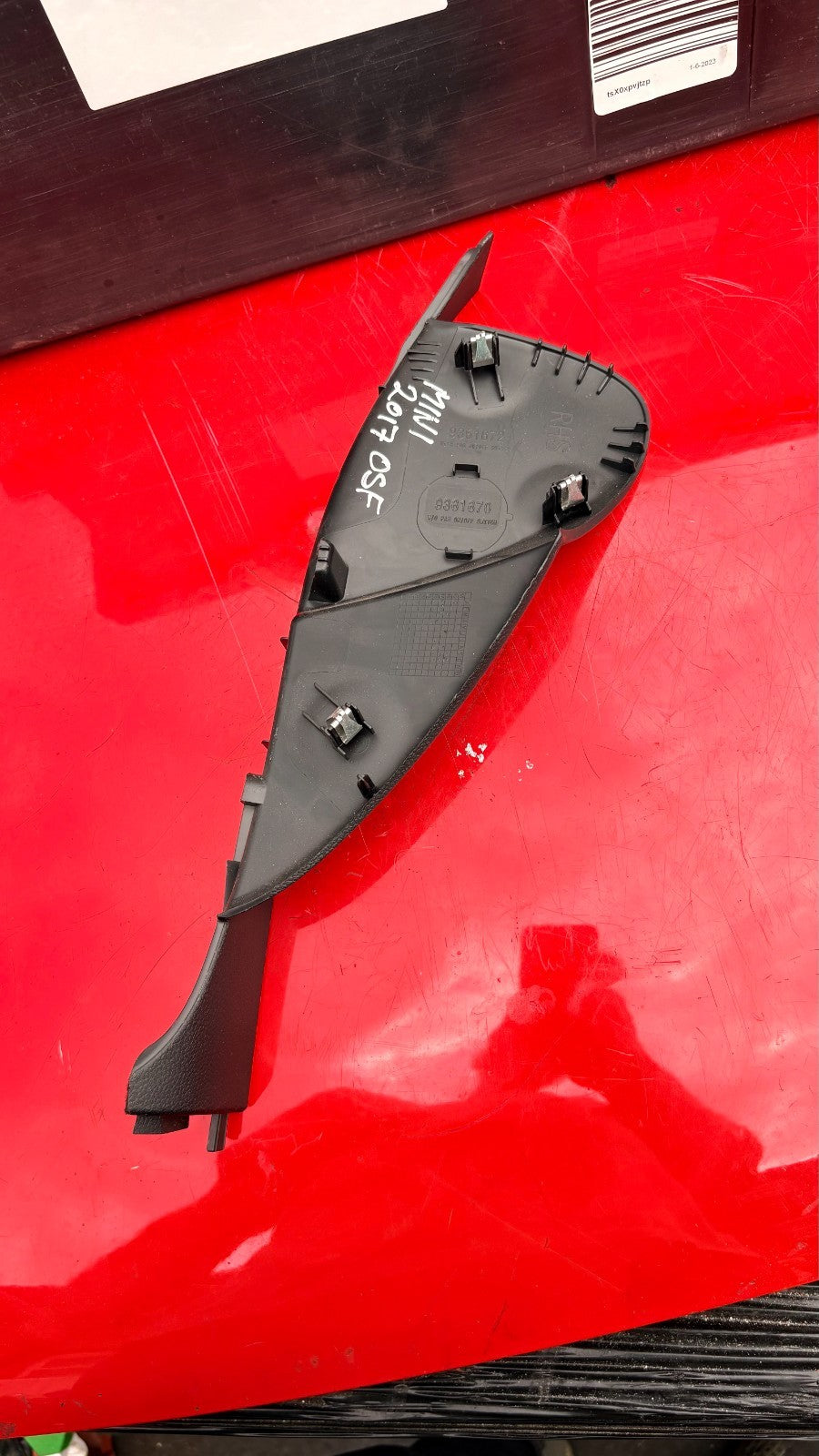 MINI COOPER F56 DASHBOARD END TRIM COVER RIGHT DRIVER SIDE 2017 9361670