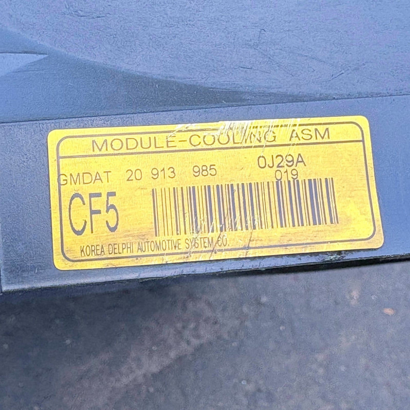 Radiator Cooler Fan for Chevrolet Captiva 2010 PA66GFM40