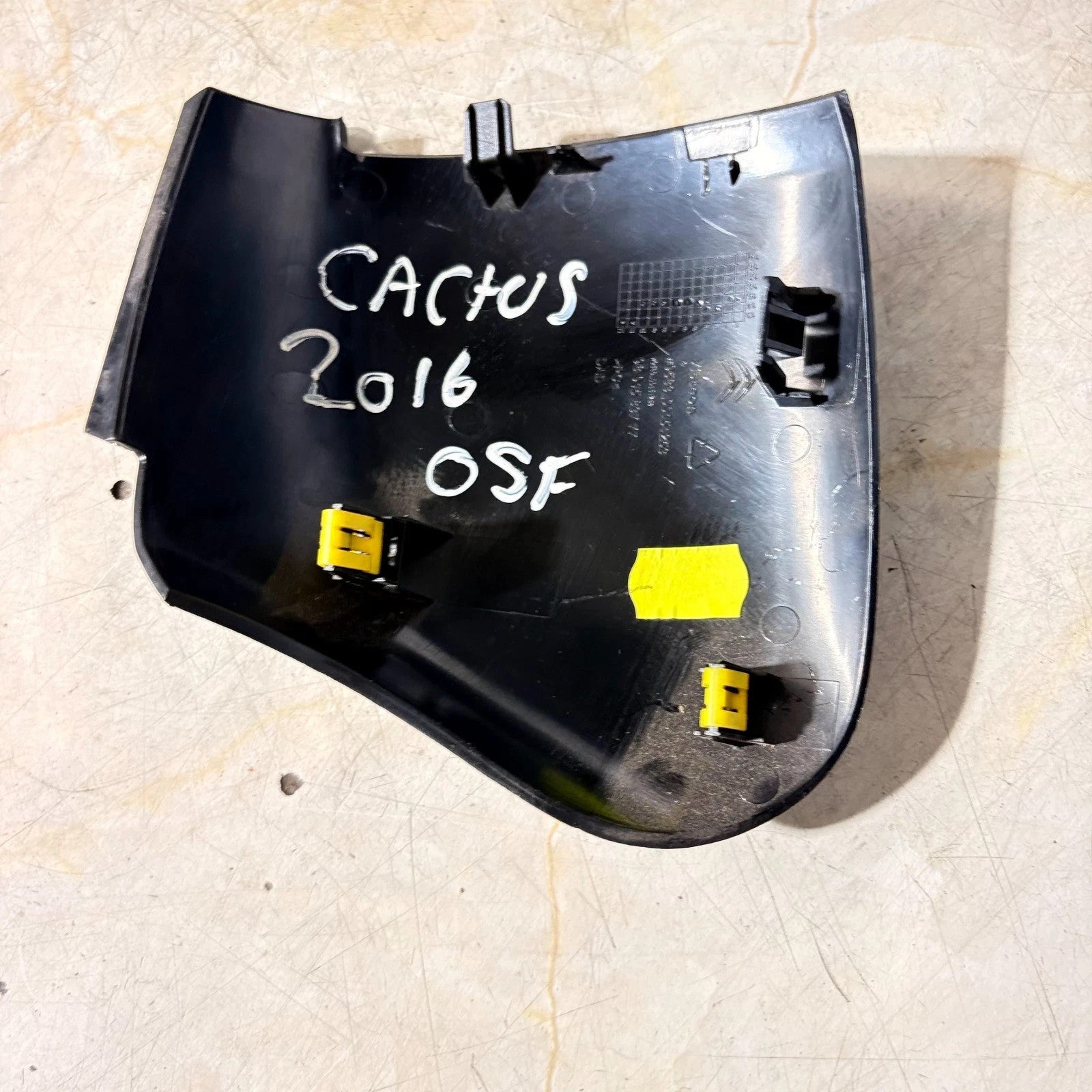 CITROEN C4 CACTUS DASHBOARD DRIVER SIDE COVER TRIM PANEL 9801583777 2014-2018