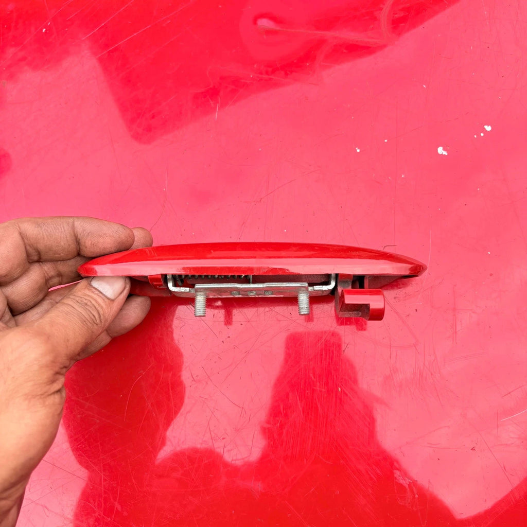 Mitsubishi Colt Front Right Door Handle Red Driver Side 2004-2012