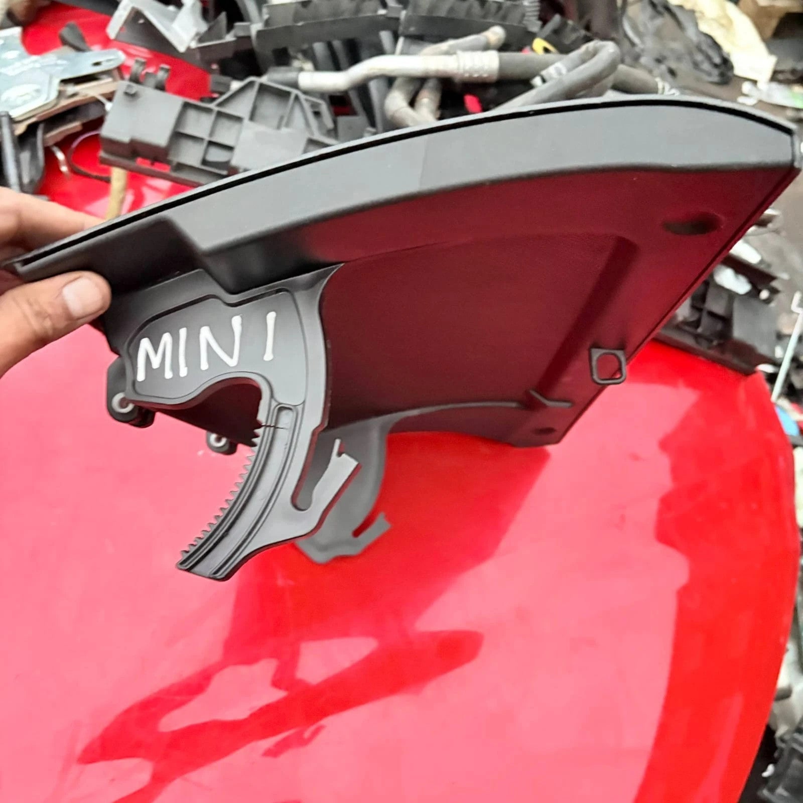 MINI Cooper R56 Hatchback Glove Box Lid Door Carbon Black 51162752811 2007-2013
