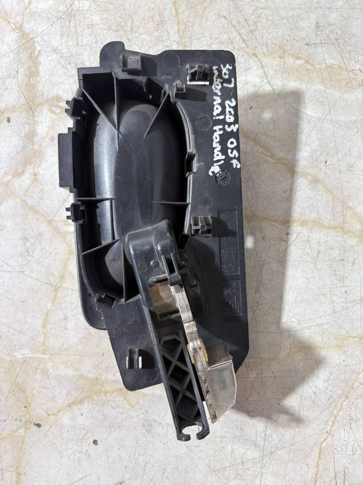 PEUGEOT 307 MK1 2001-2008FRONT RIGHT SIDE DOOR INTERIOR HANDLE 9643604477