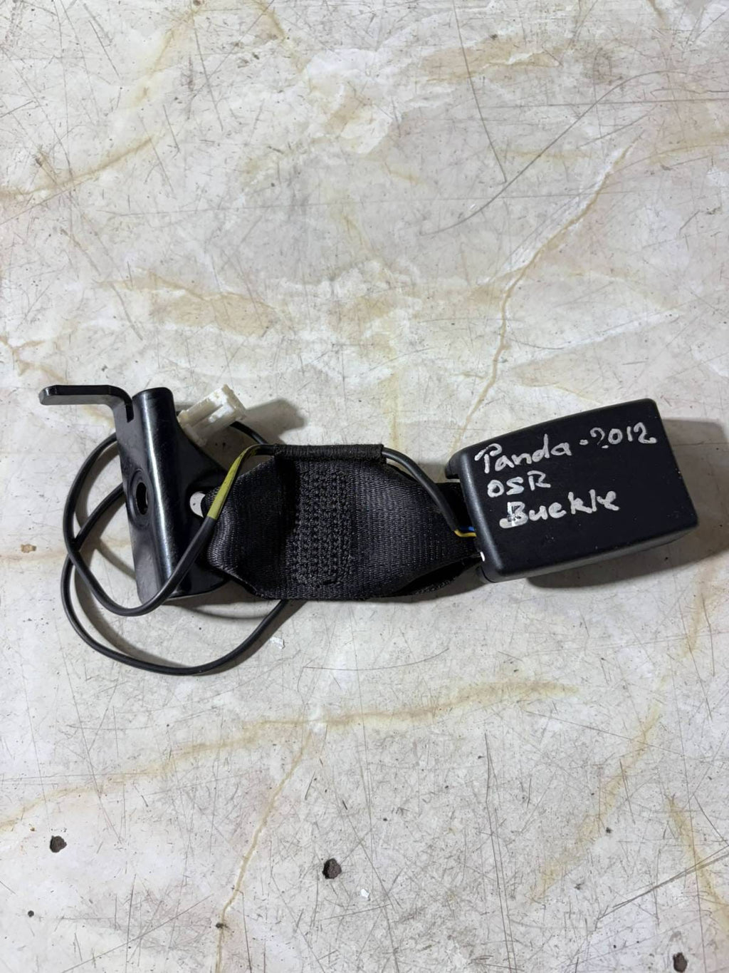 Fiat Panda Mk3 12-20 Right Rear Seat Belt Buckle Lock 735543488