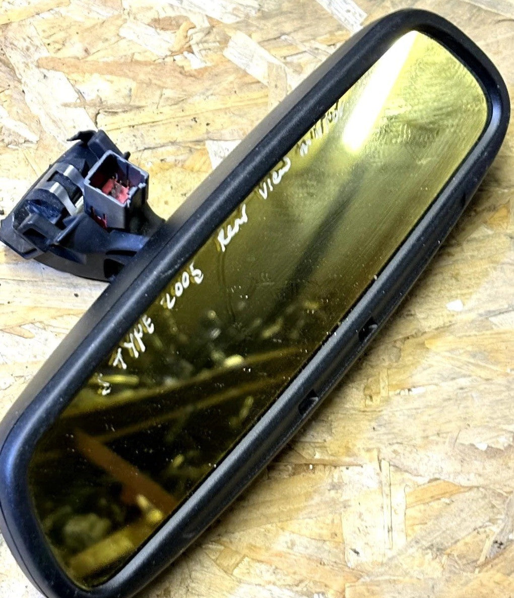 FORD FOCUS MK2 2005 INTERIOR REAR VIEW MIRROR 015624 Black