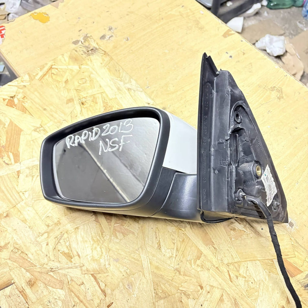 2013 SEAT TOLEDO MK4 PASSENGER FRONT WING MIRROR 026636