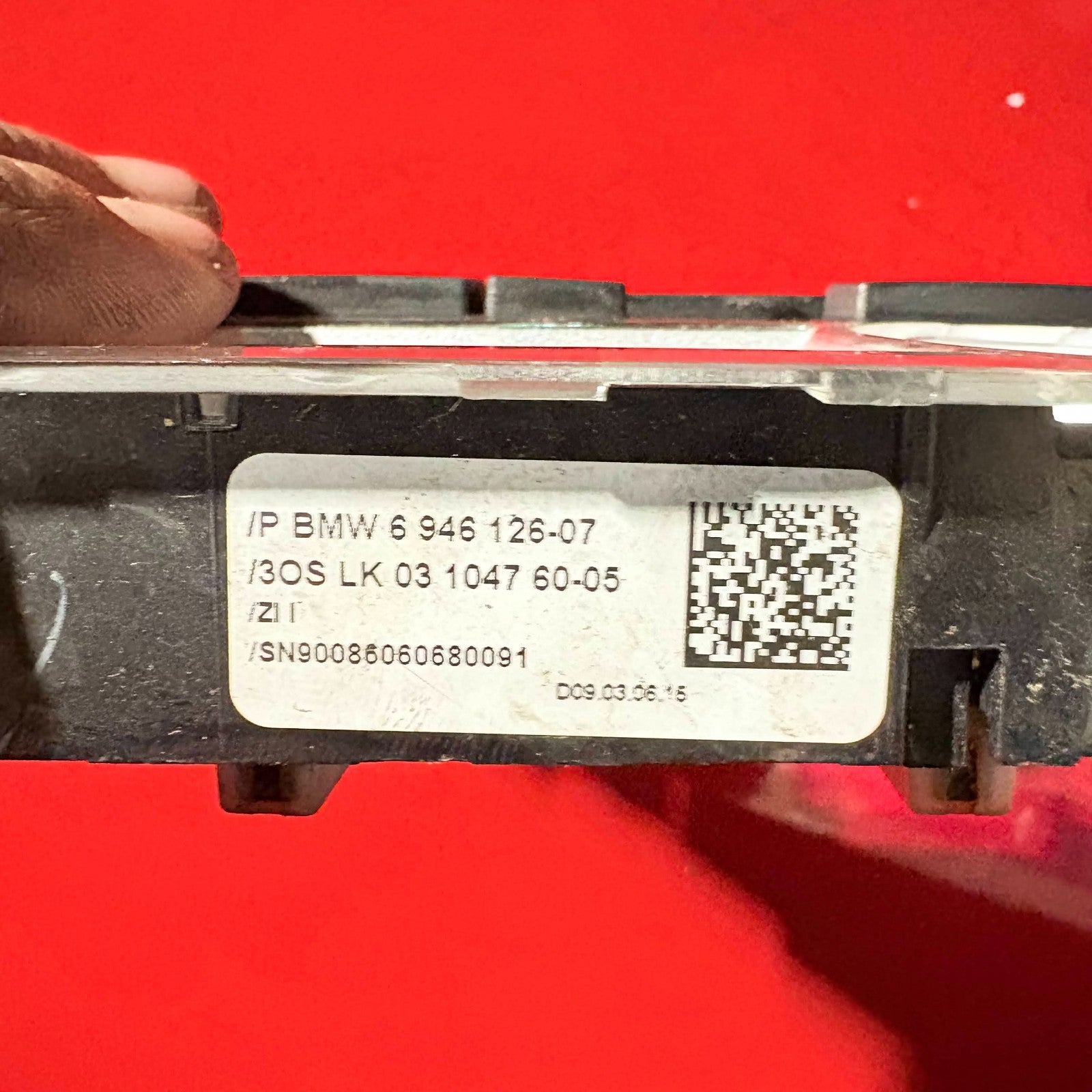 BMW 1 SERIES INTERIOR ROOF READING LIGHT REAR 6 946 126-07 2007-2011