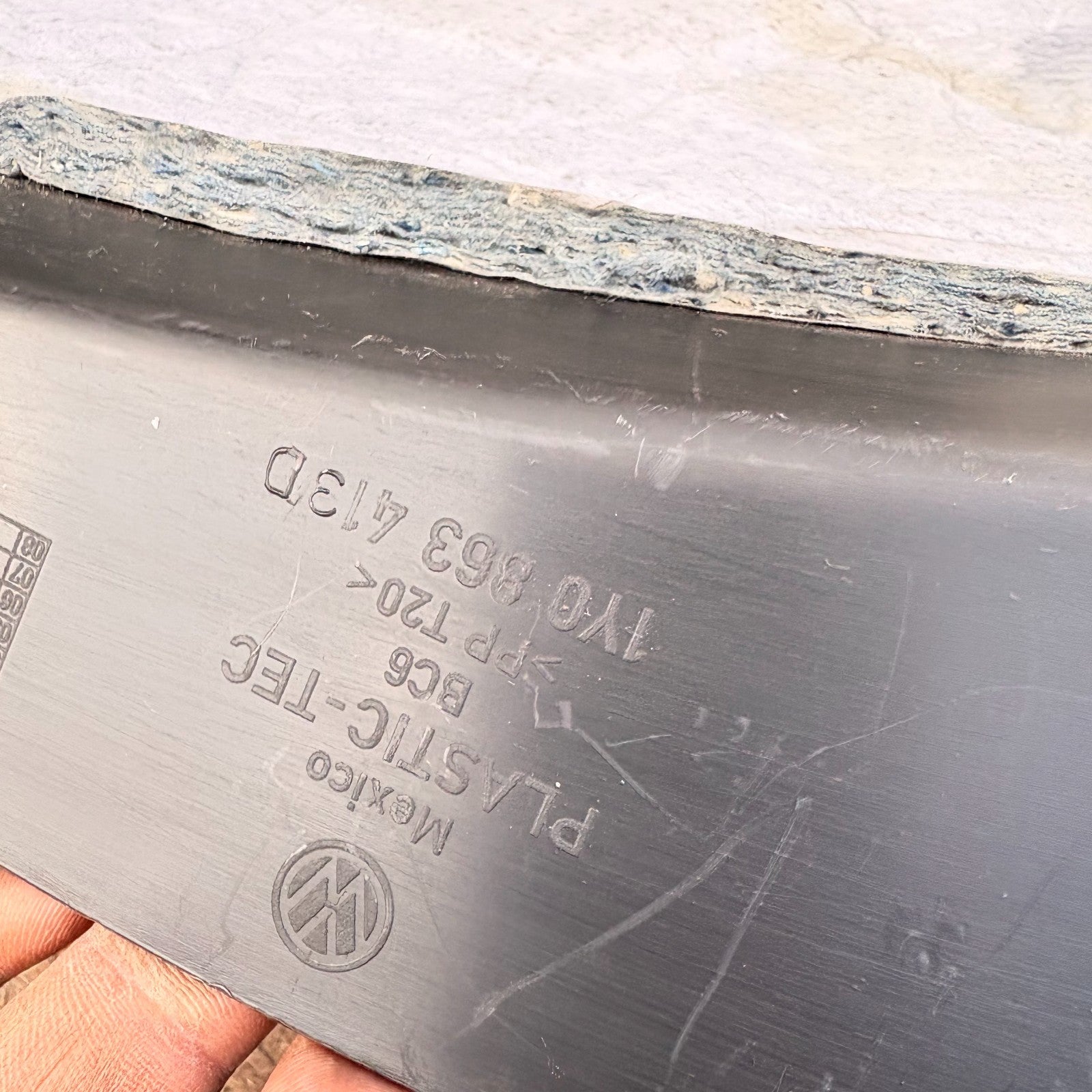 VW Beetle Luna Rear Boot Shelf Trim 1Y0863413D