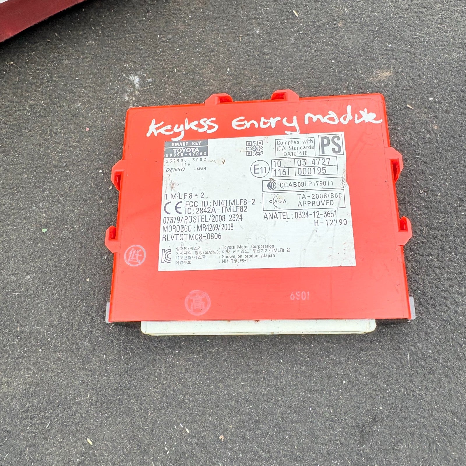 Toyota Keyless Control Unit 232900-3082