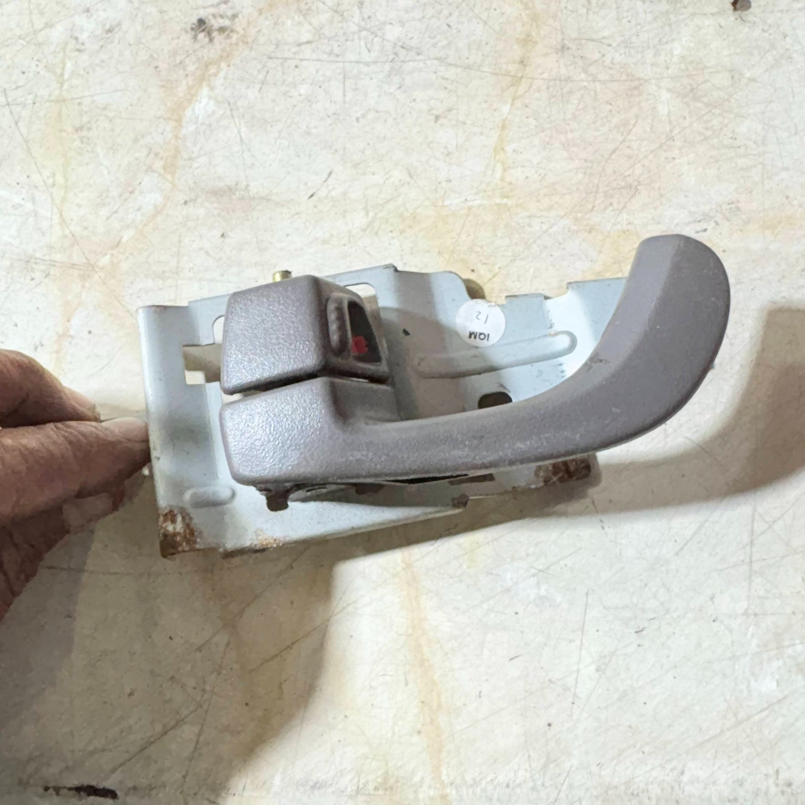 2009 Proton Waja Rear Left Interior Door Handle NSR Grey 4 Door Saloon