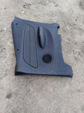 BMW E88 Convertible Driver Side Right Rear Quarter Door Card Dakota Black