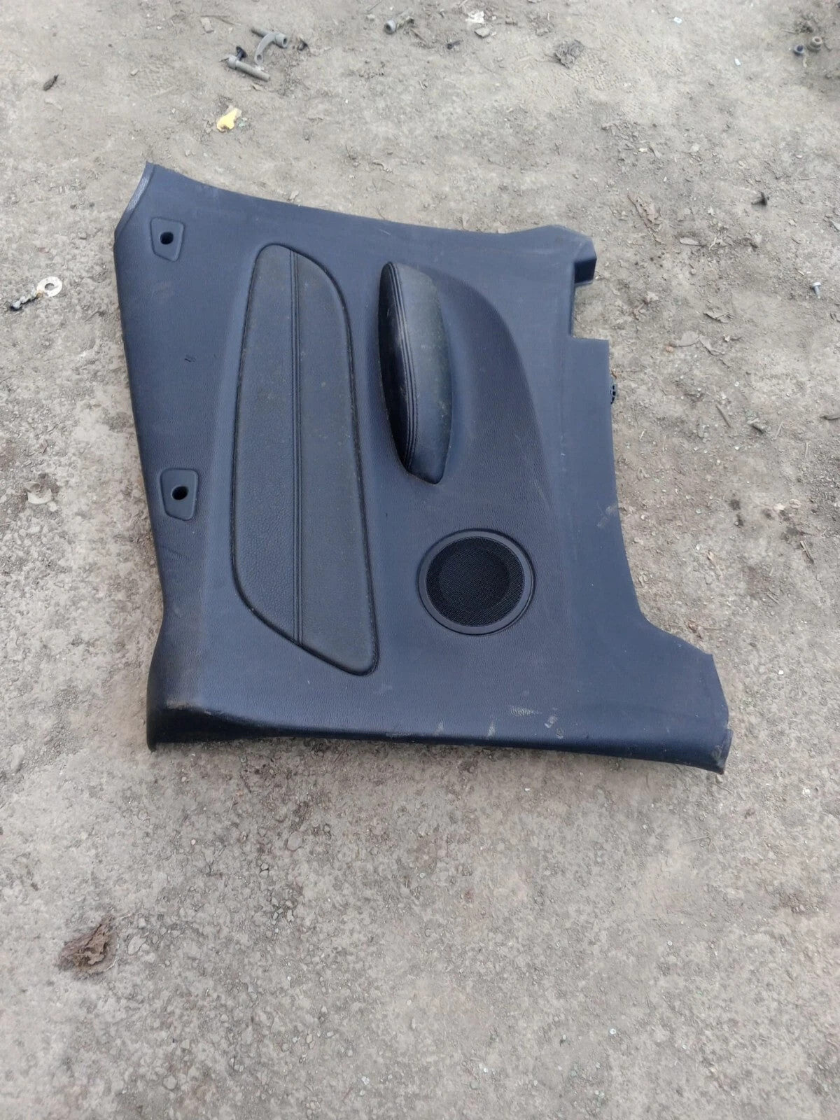 BMW E88 Convertible Driver Side Right Rear Quarter Door Card Dakota Black