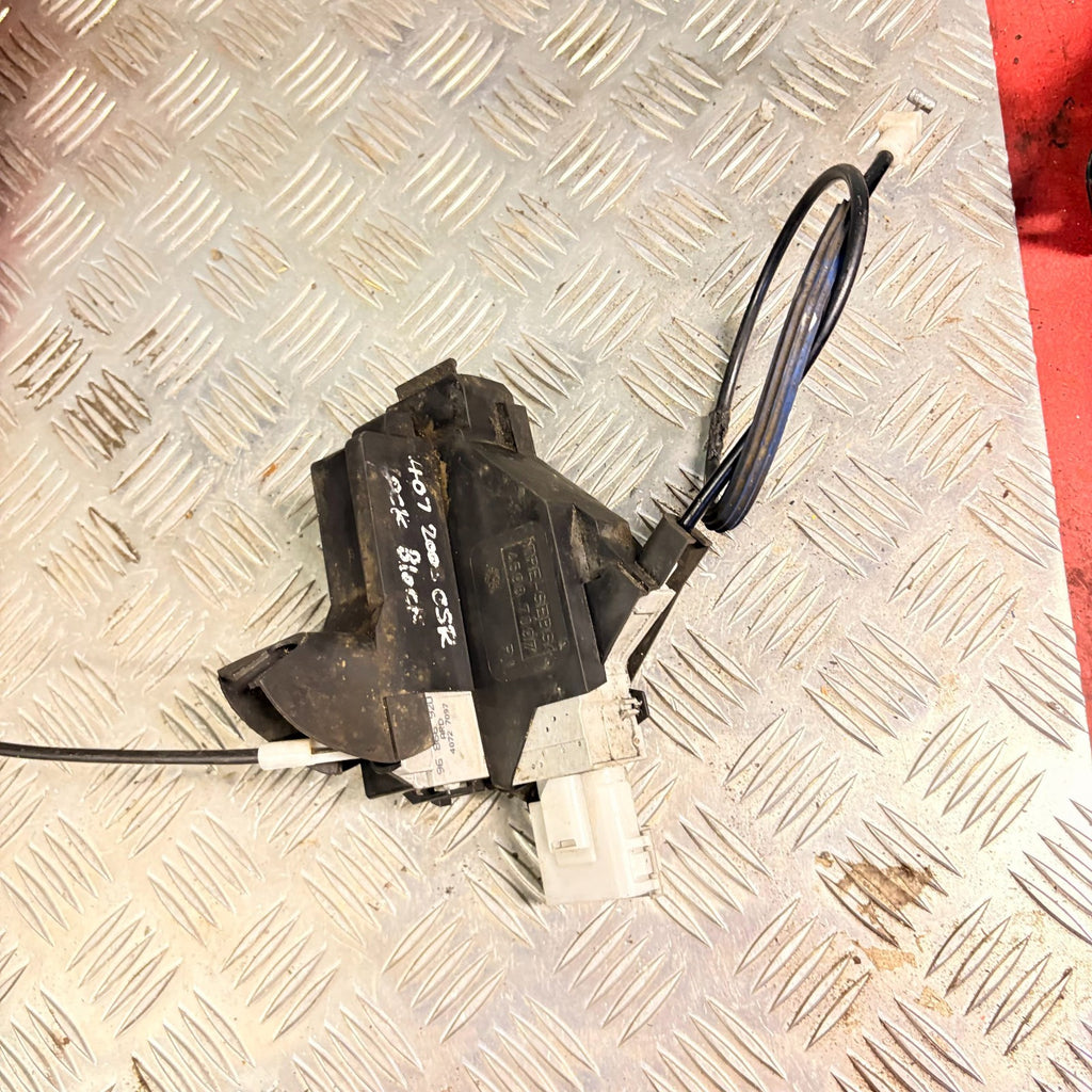 Peugeot 407 2004-2012 Right Offside Rear Door Lock 45987097