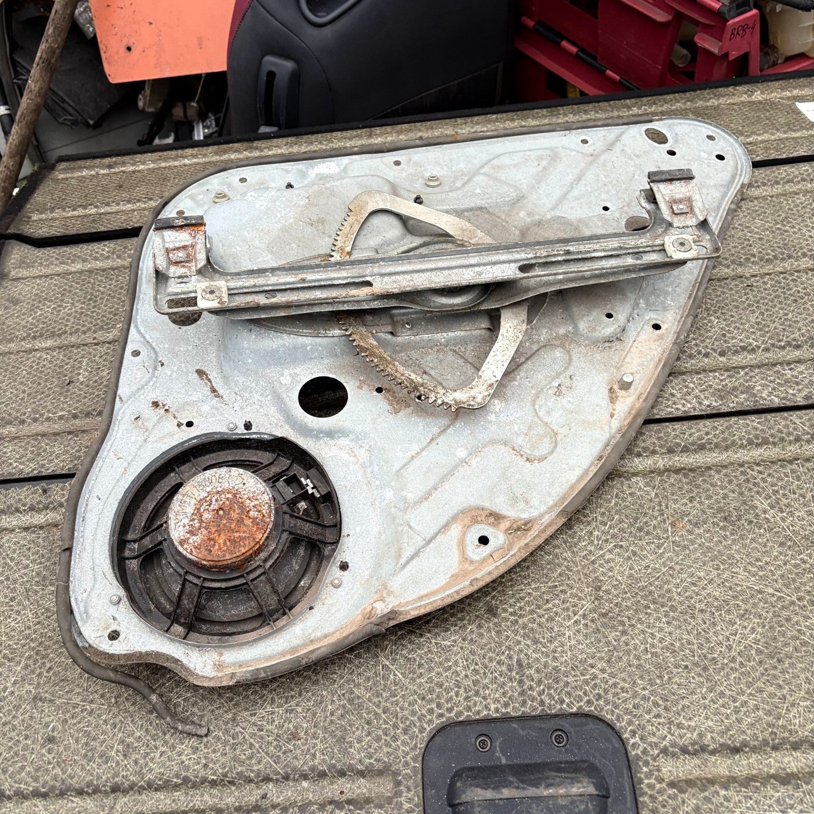 FORD FOCUS C-MAX 2006-2010 PASSENGER REAR LEFT WINDOW REGULATOR MANUALL