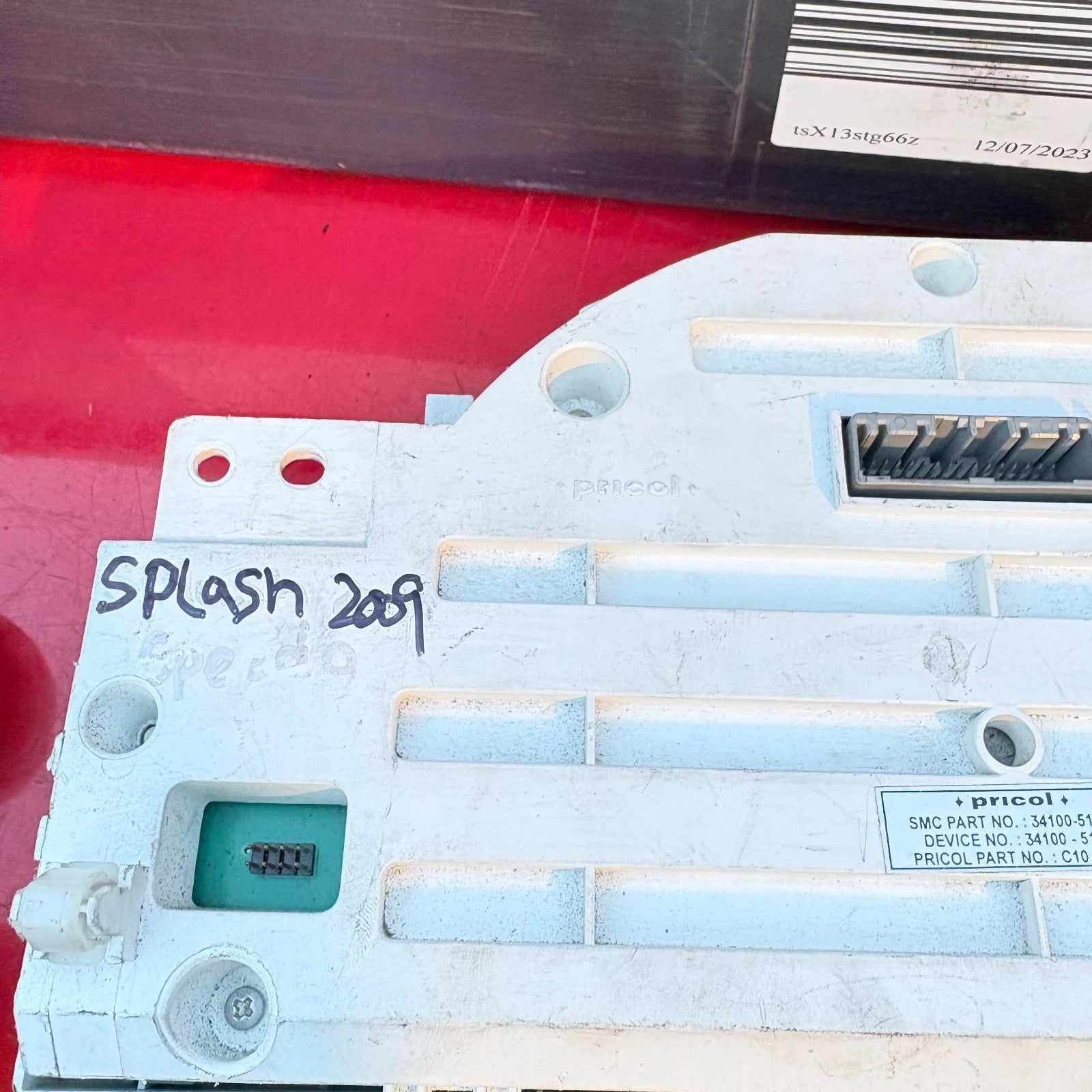 SUZUKI SPLASH SPEEDOMETER 2009 3410051K51