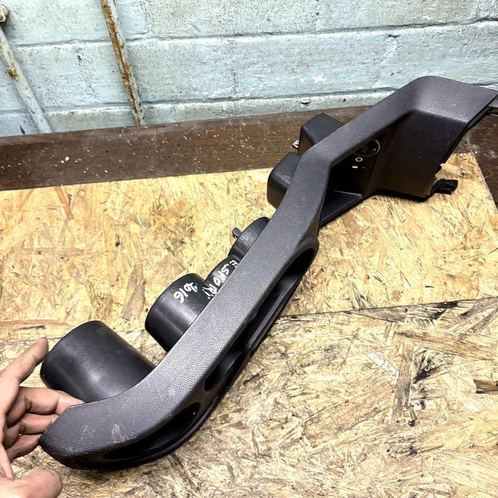 Ford EcoSport 2016 Mk1 RHD Centre Console Cup Holder Surround Black 12V Socket