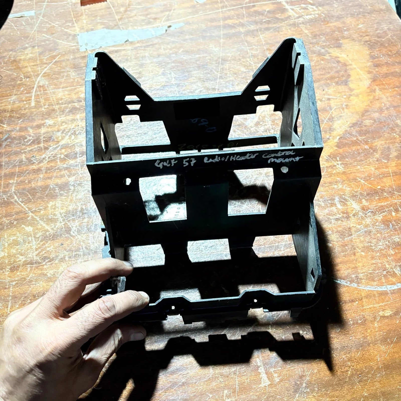 VW Golf MK5 2007-2008 57 Plate Radio Stereo Mounting Bracket Cage 1K0858005