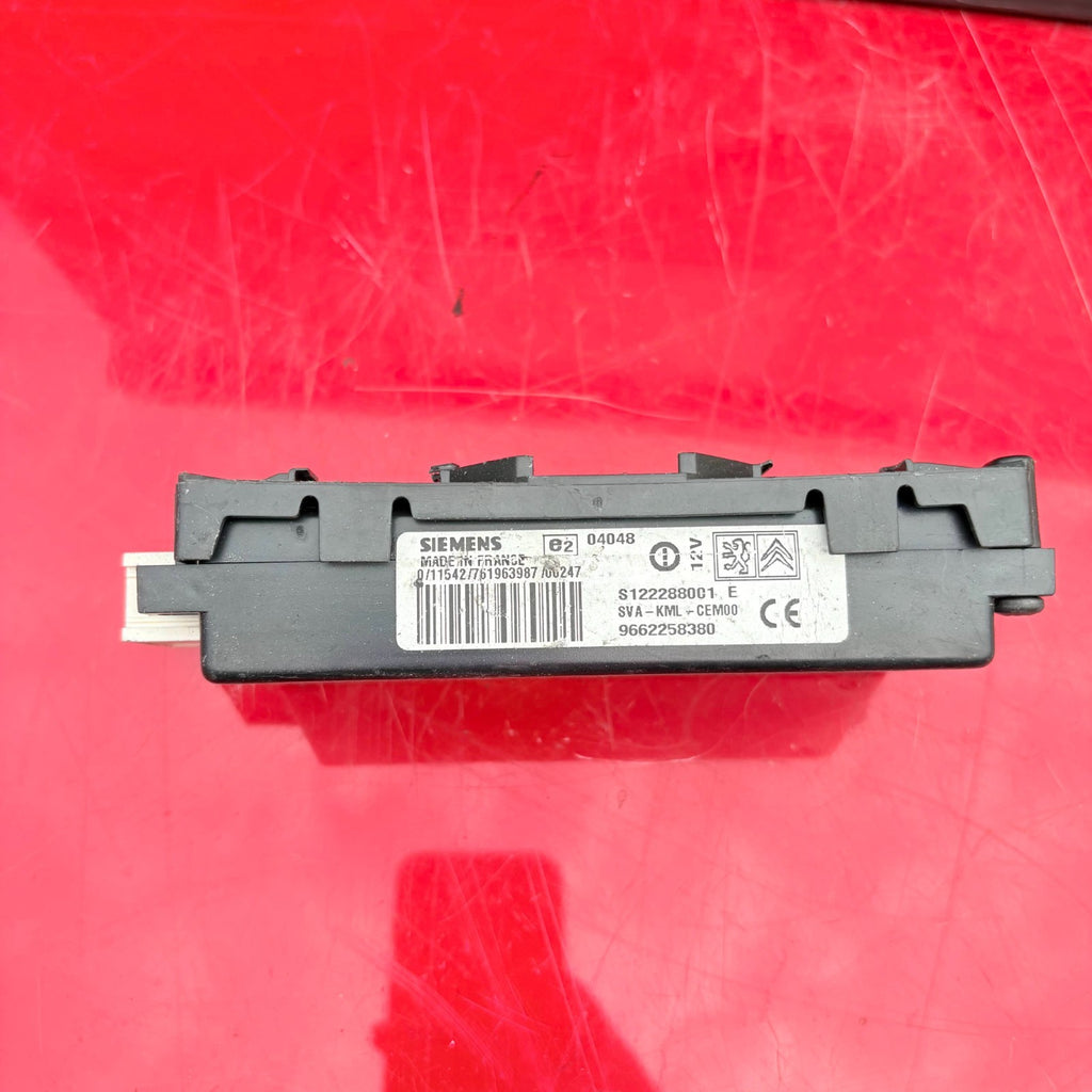 PEUGEOT 407 2007 HDI BLUETOOTH ECU CONTROL MODULE 9654105480