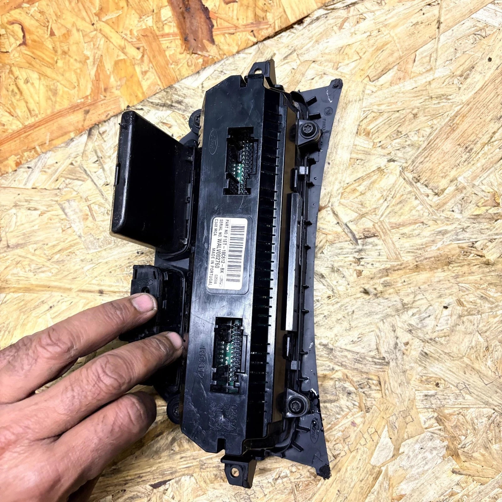 Ford C-Max Mk2 2010-2019 Climate Control Panel Heater A/C Switch FM5T-18C612-BK