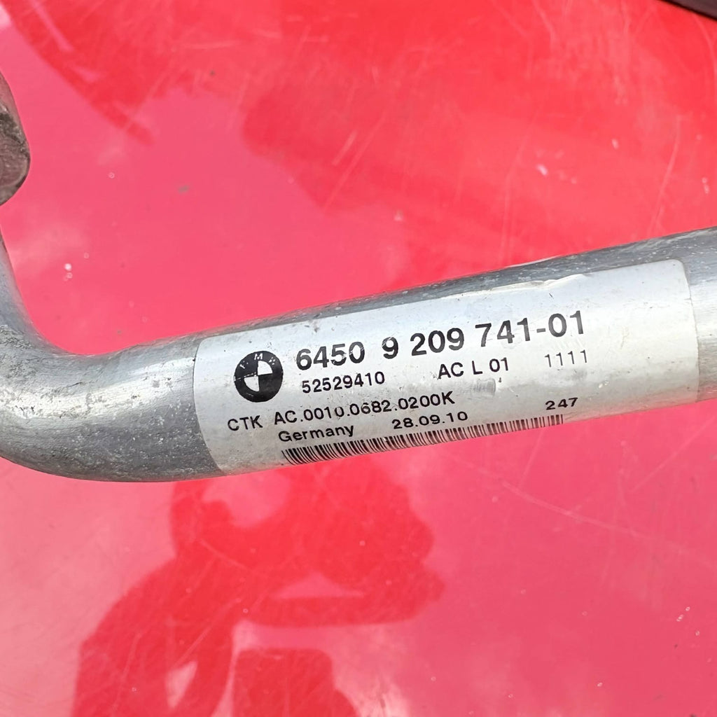 BMW 123D 2010 AIR CON PIPE A/C HOSE 52529410