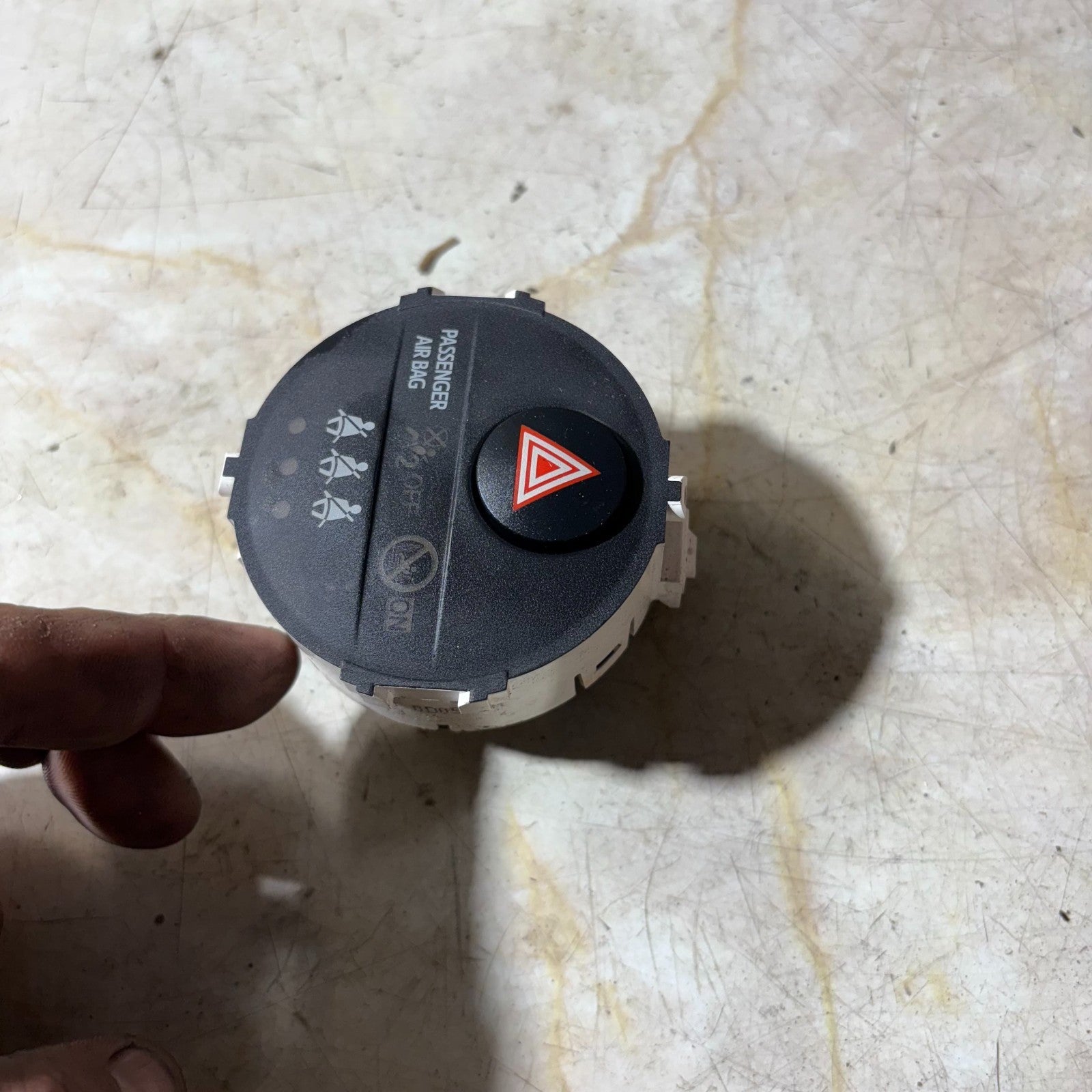 Toyota Yaris 2012 To 2020 Hazard Switch And Seat Belt 83950 0D050-A