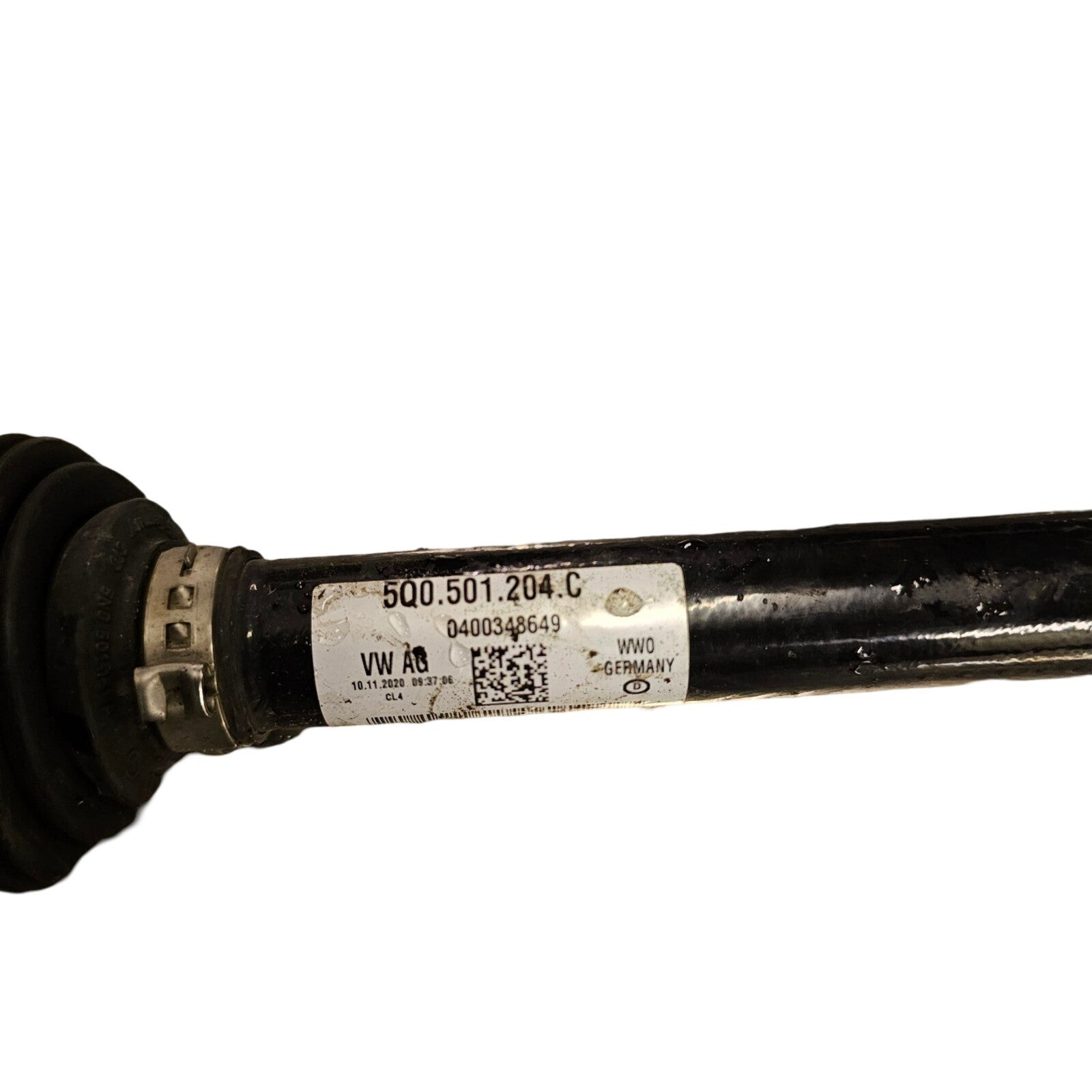 2022 VW T-ROC R 2.0 PETROL AUTO REAR RIGHT DRIVER DRIVESHAFT 5Q0501204C