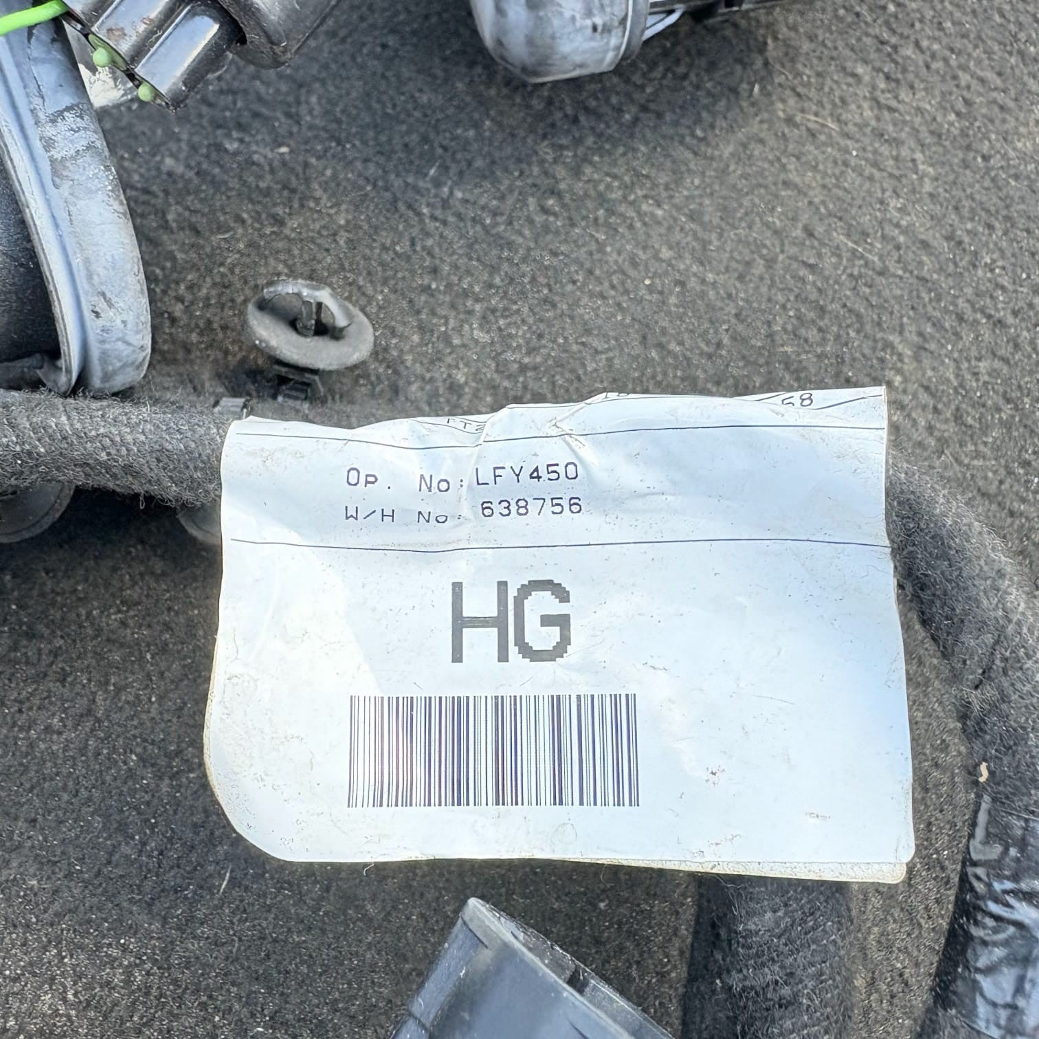 FORD E.Sport, SAAB 383 Wiring Harness Rear Left Side 90506156 NSR 2016