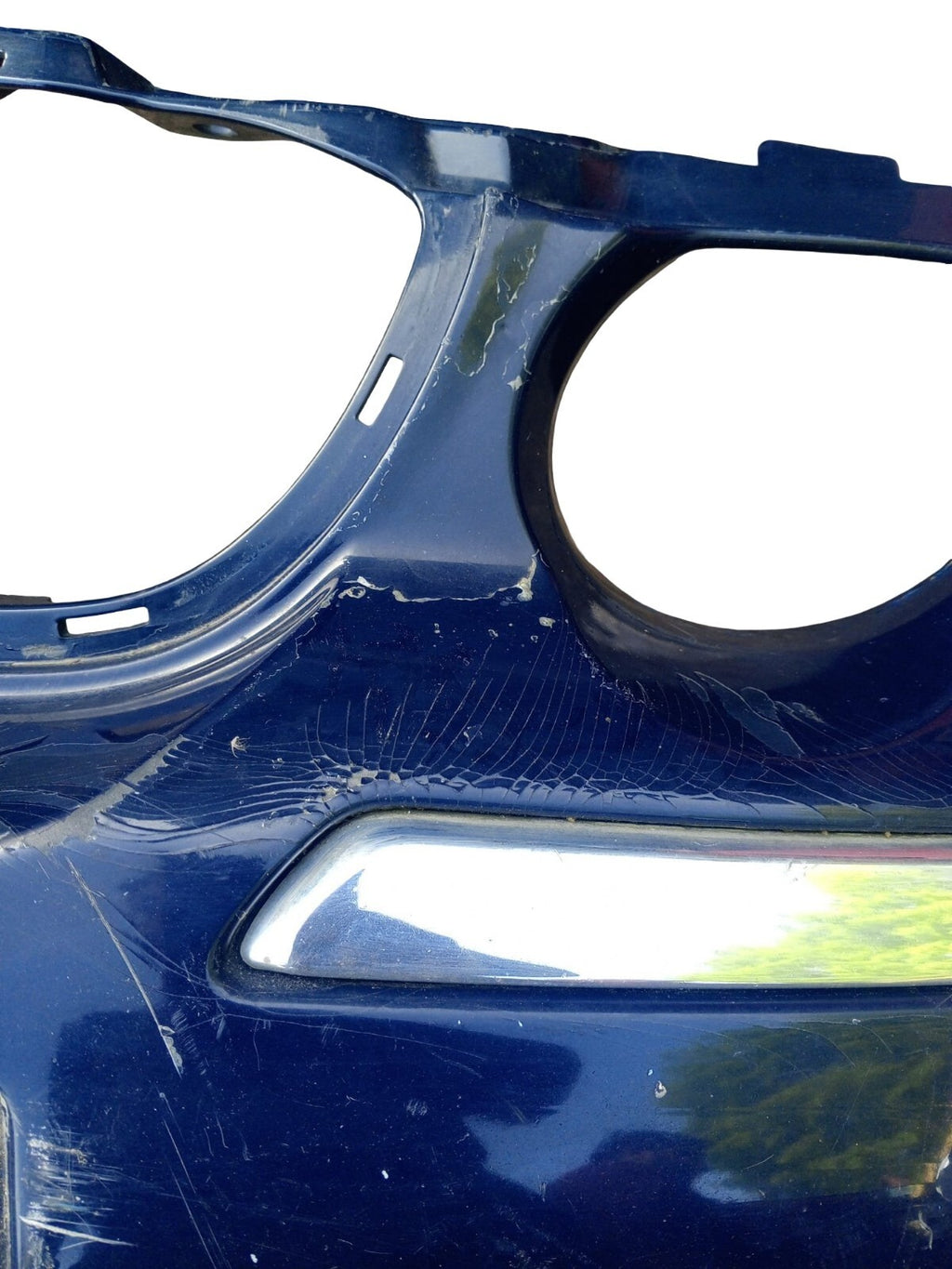 Rover 75 RJ Front Bumper Cover Blue 1999-03/2004 Pre-Facelift Fog/Indicator