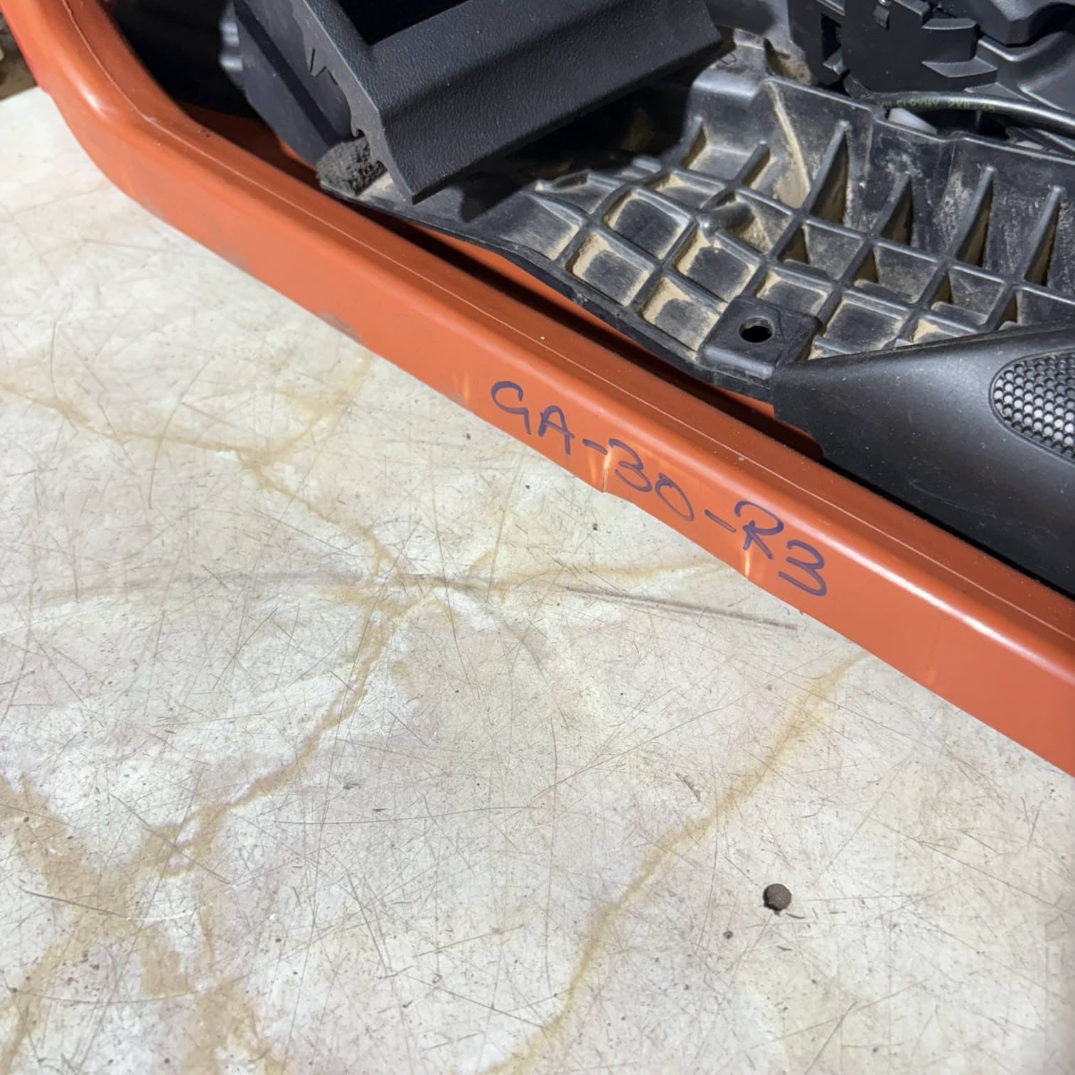 2012 NISSAN MICRA DOOR HANDLE DRIVER REAR SIDE 5010800006 OSR