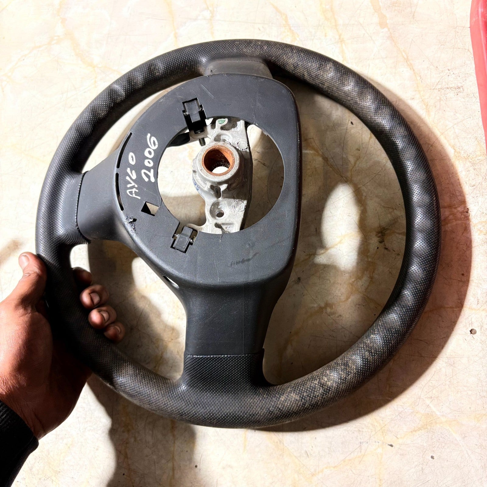 Toyota Aygo Citroen C1 Peugeot 107 3 Spoke Steering Wheel GS12001840 2005-2014
