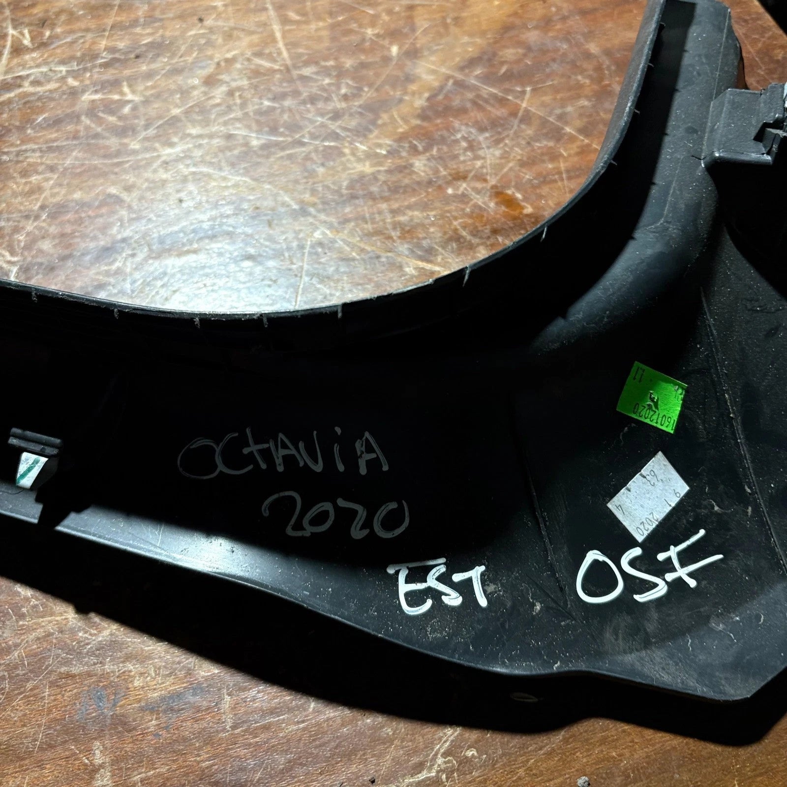 Skoda Octavia MK3 Estate 2013-2020 Front Right Driver Kick Panel Trim 5E0863484