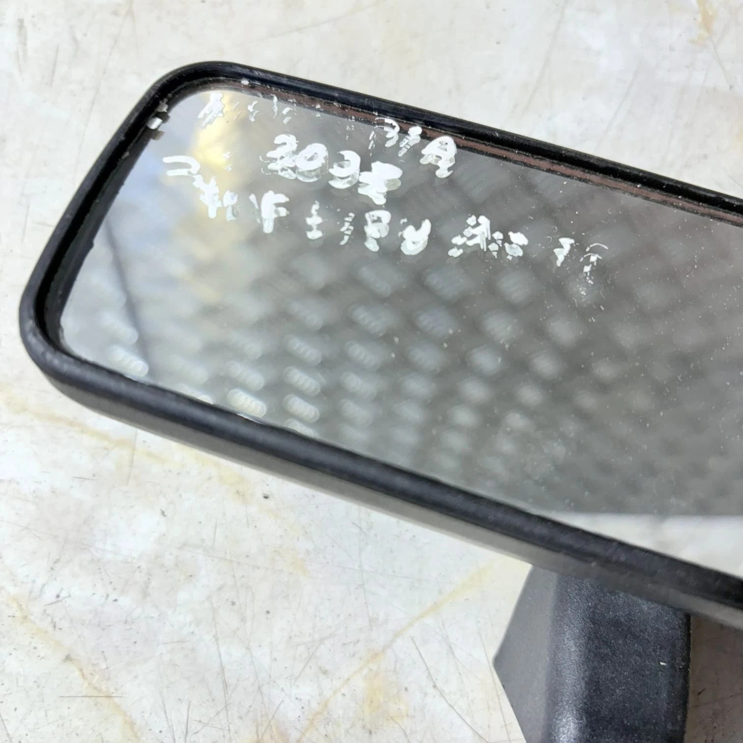 2007 FIAT PANDA INTERIOR REAR VIEW MIRROR IN BEIGE 0143741