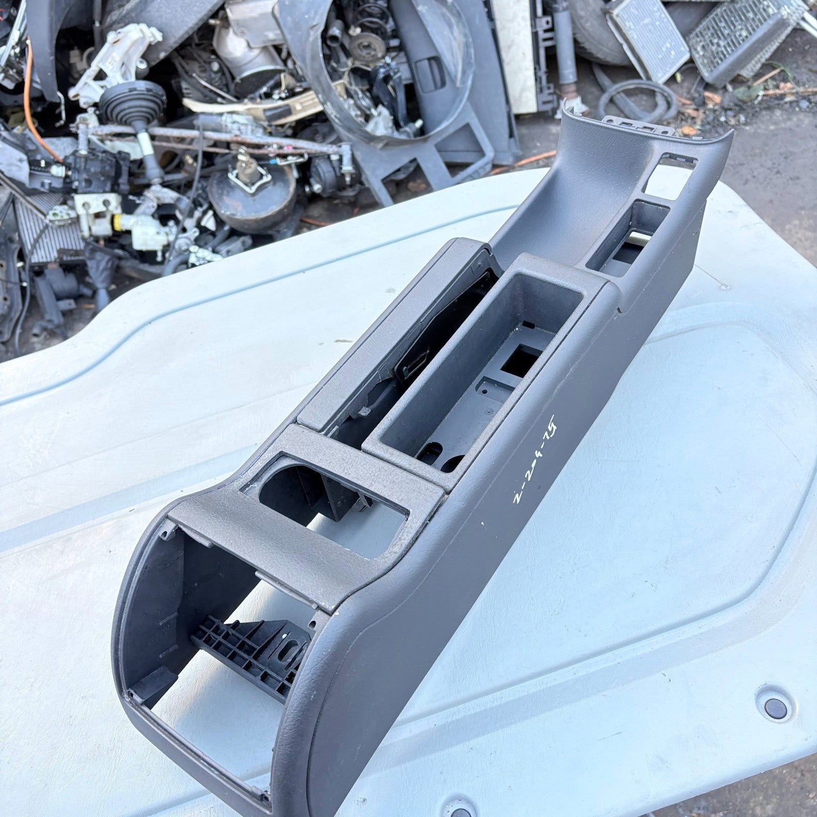 Audi A6 C5 1999-2002 Centre Console Armrest Storage Base Black 4B0 863 244 B