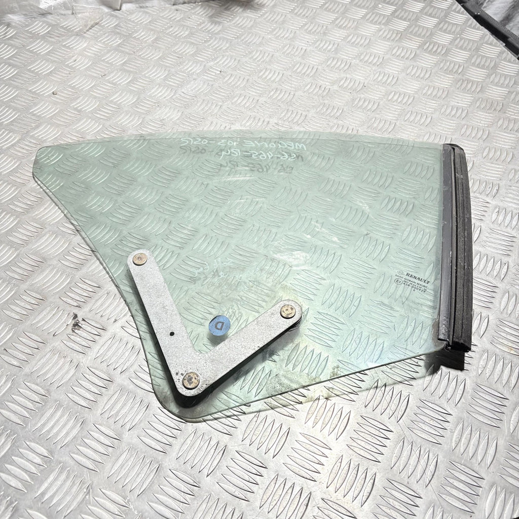 Renault Megane CONVERTIBLE Mk2 03-09 5 Door Rear Right OSR Door Window Glass