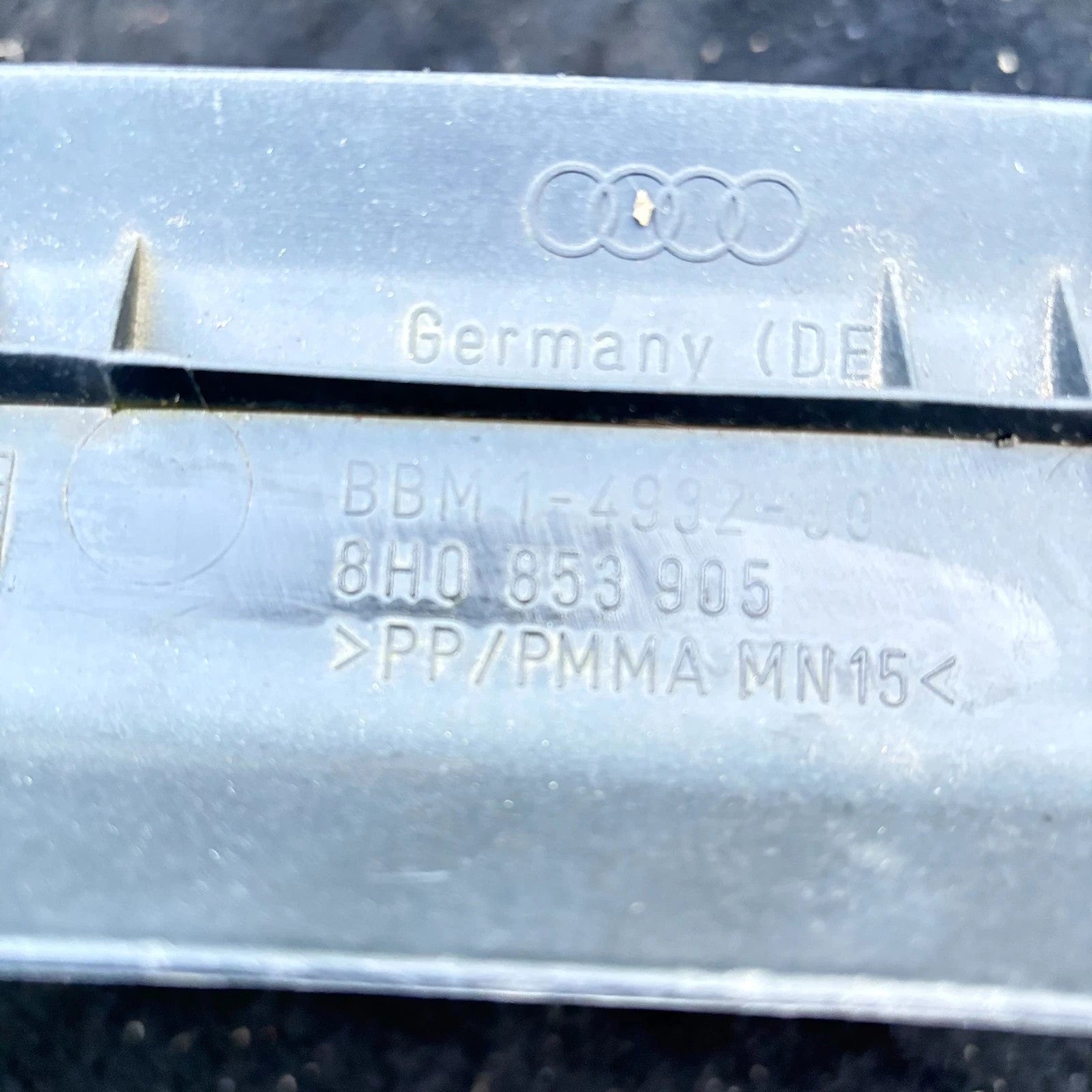 Audi A4 S4 B6 B7 Cabriolet 2002-09 Front Left Passenger Door Sill Trim 8H0853905