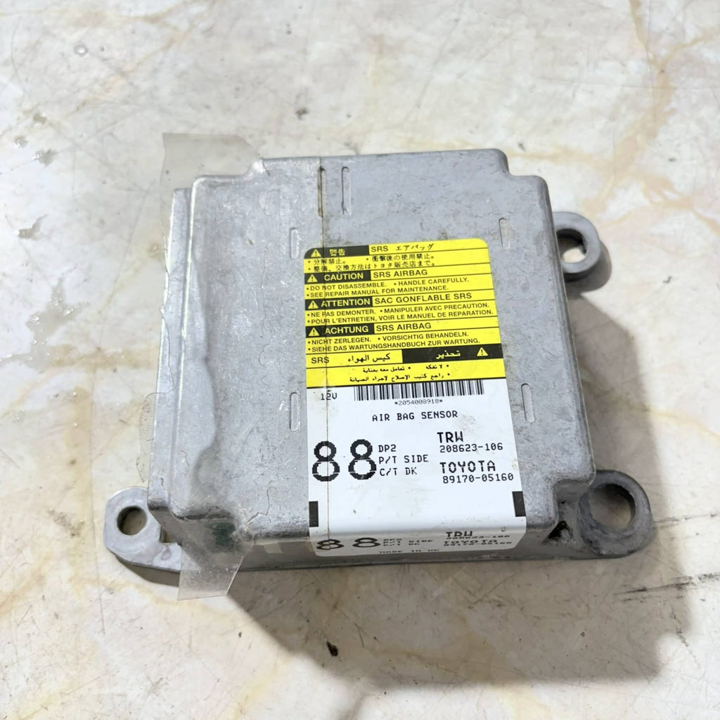 2004 TOYOTA AVENSIS AIR SRS BAG CONTROL MODEL UNIT 208623-106