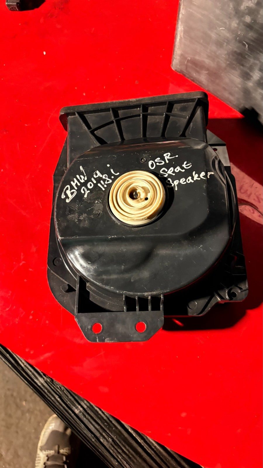 2019 BMW 1 SERIES 118i DRIVER RIGHT FRONT SIDE SPEAKER 4304078
