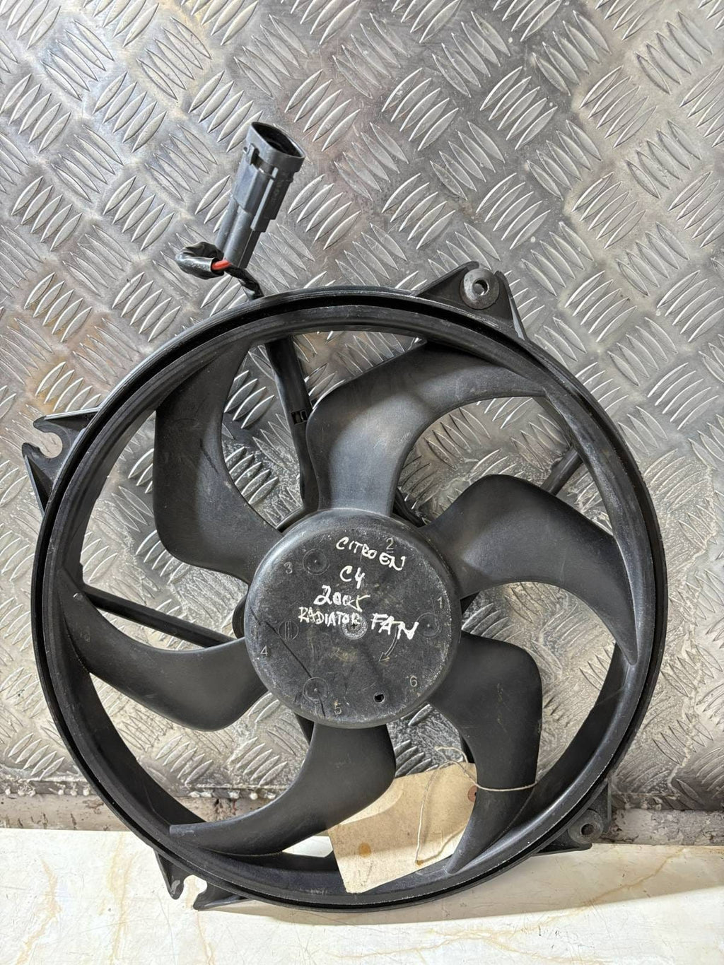 FOR CITROEN C4 GRAND PICASSO RADIATOR COOLING FAN MOTOR 2004-2010