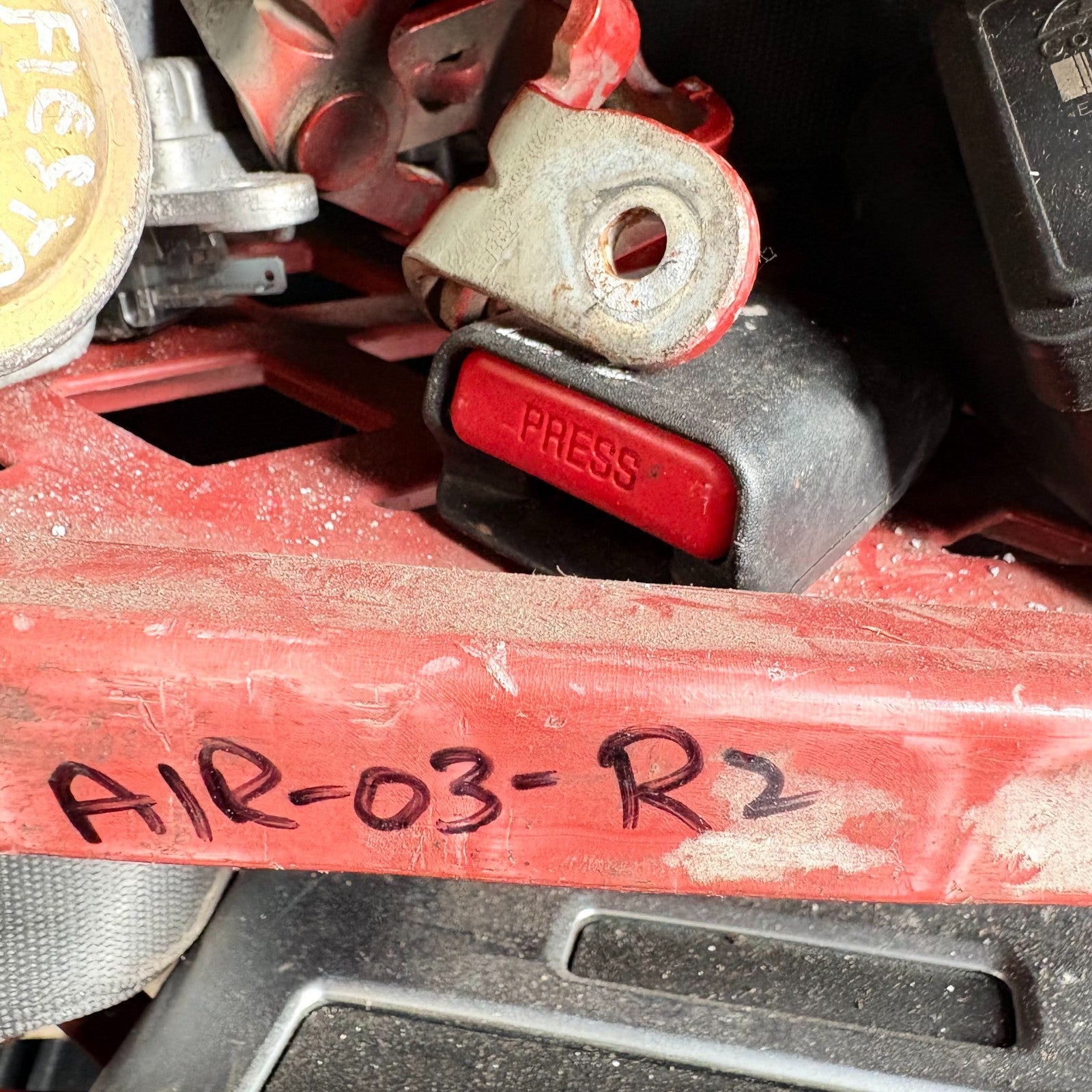 Dodge Caliber 2006-2012 Front Right Driver Side Upper Door Hinge 5074257AB Red
