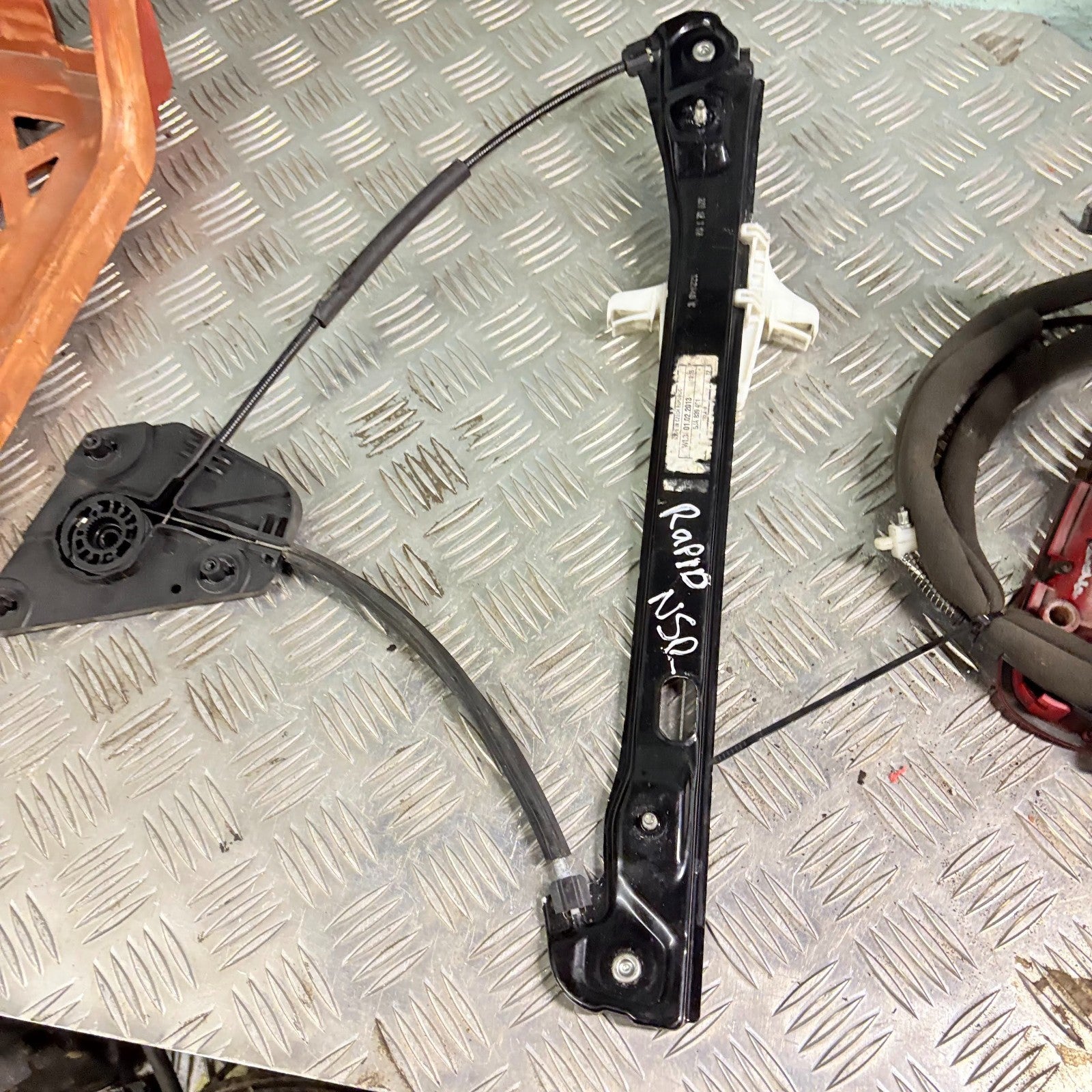 SKODA RAPID 2012-2018 PASSENGER REAR LEFT WINDOW REGULATOR 5JA839461