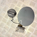 2008 TOYOTA YARIS FUEL FILLER FLAP COVER & PETROL CAP SILVER