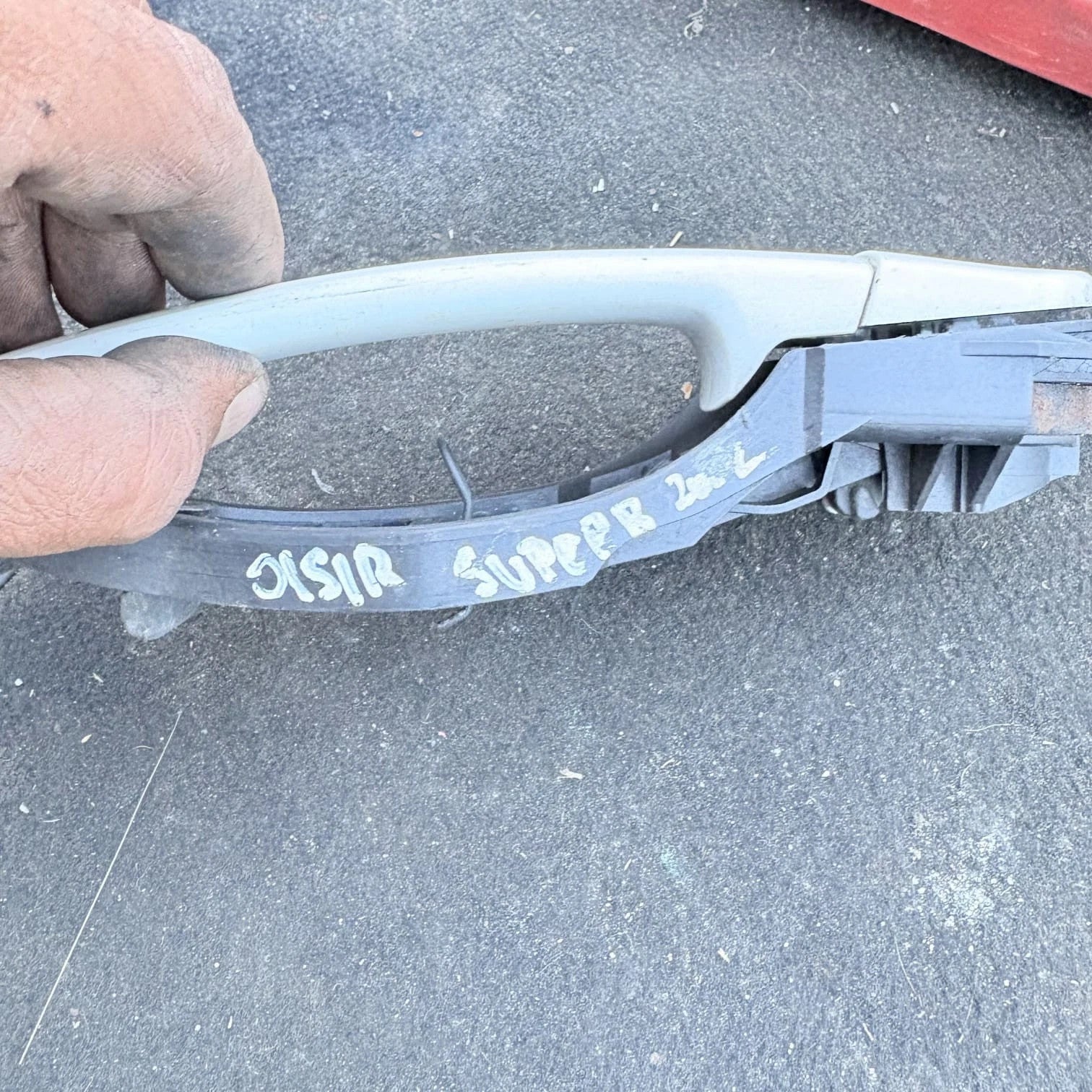 Skoda Superb Driver Rear Exterior Door Handle 2002 6Y0887885886