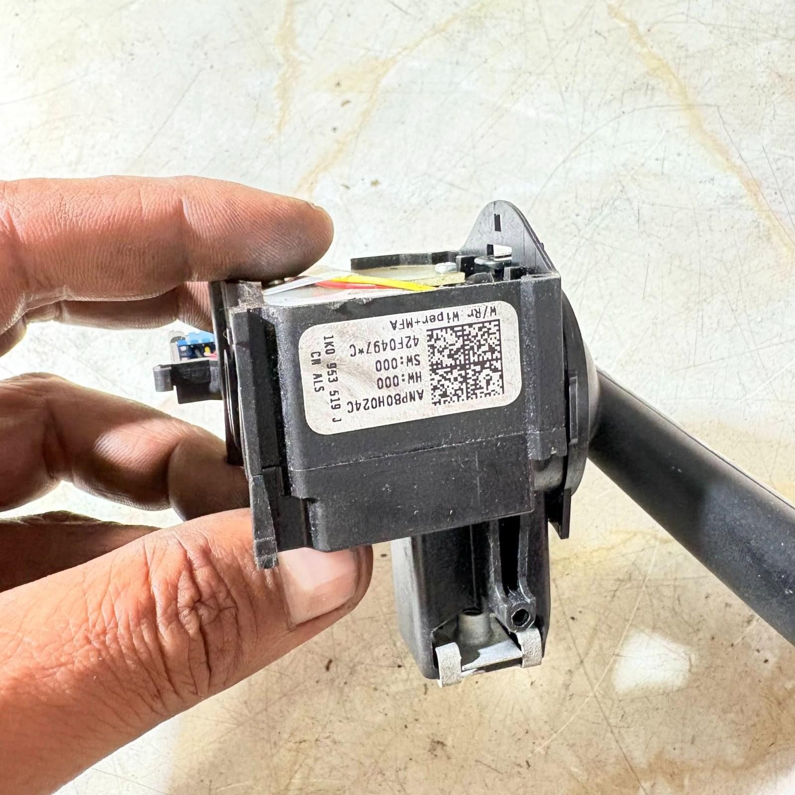 SEAT LEON WINDSHIEL WIPER SWITCH 1KO953519J 2006-2009