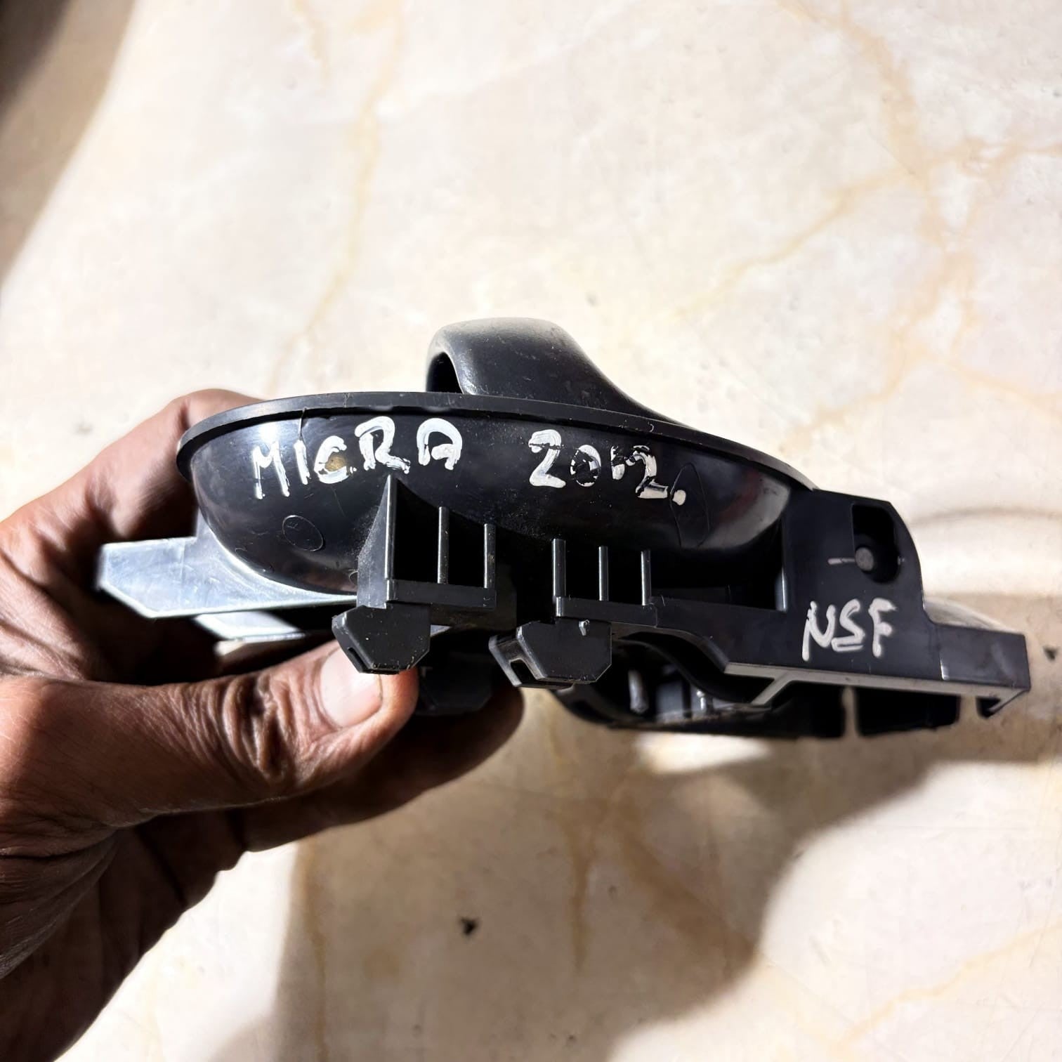 Nissan Micra K13 2010-2013 Front Left Passenger Interior Door Release Handle