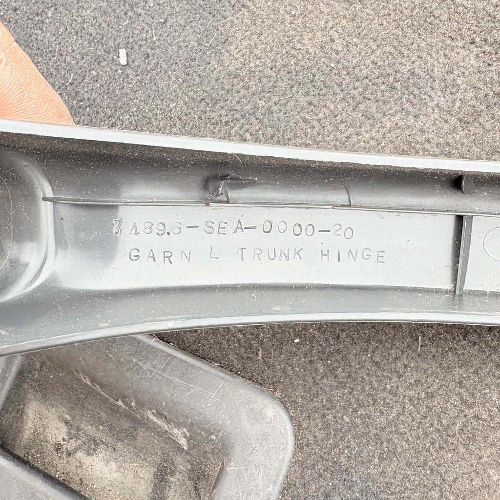 Honda Accord 2005 Passenger Side Boot Hinge Cover 74896-SEA-0000