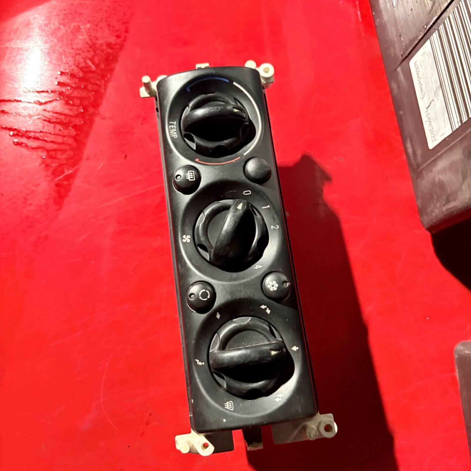 BMW Mini Cooper 2002 Climate Control Heater control unit 64111502214