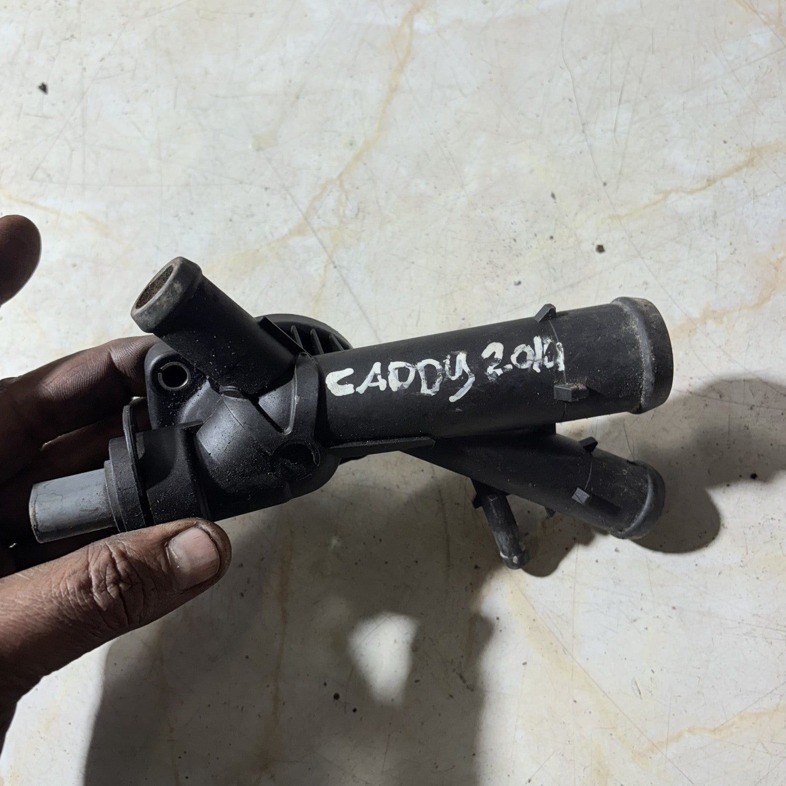 2008-2015 VOLKSWAGEN CADDY THERMOSTAT PIPE FLANGE 03L121131AA